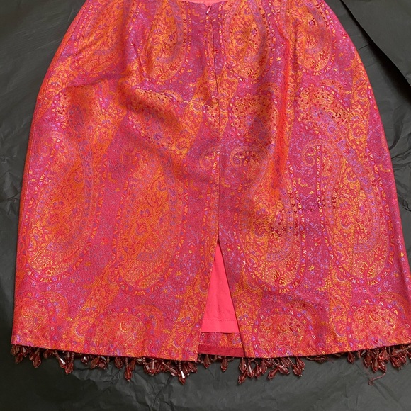 Open Back Top with Matching Skirt - Picture 3 of 5